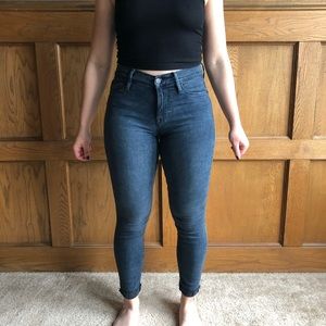 Frame le high skinny jean in beat